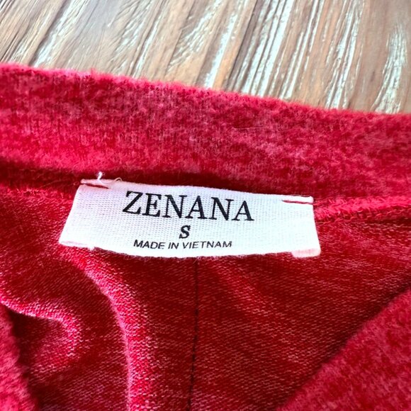 Zenana Red Sweater (S) - Picture 3 of 5